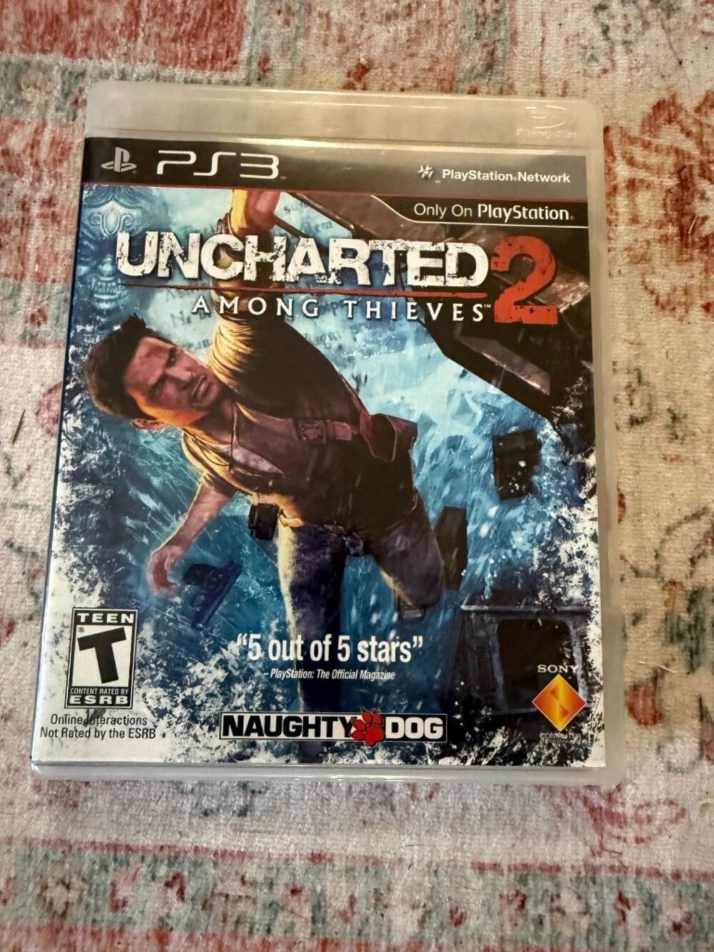Uncharted 2 Among Thieves Sony PlayStation 3 PS3 Complete CIB Manual US Seller